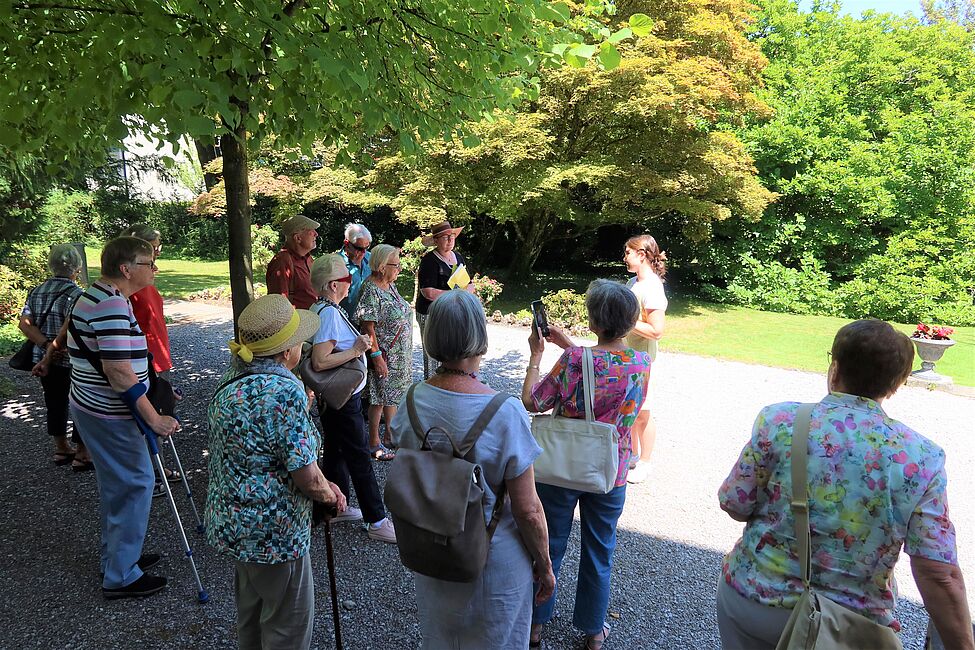 Jahresausflug ins Strohmuseum im Park in Wohlen