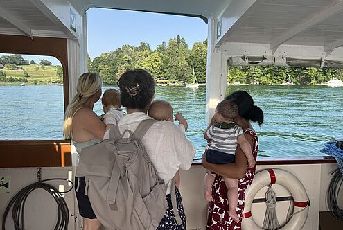 Krabbeltreffreisli mit Schiff, Geissli und eriträischem Kaffee