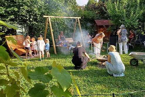 Sonne und Wärme tanken zum Weitertragen