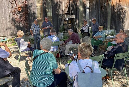 Forum St. Leodegar besucht Agrarmuseum Burgrain