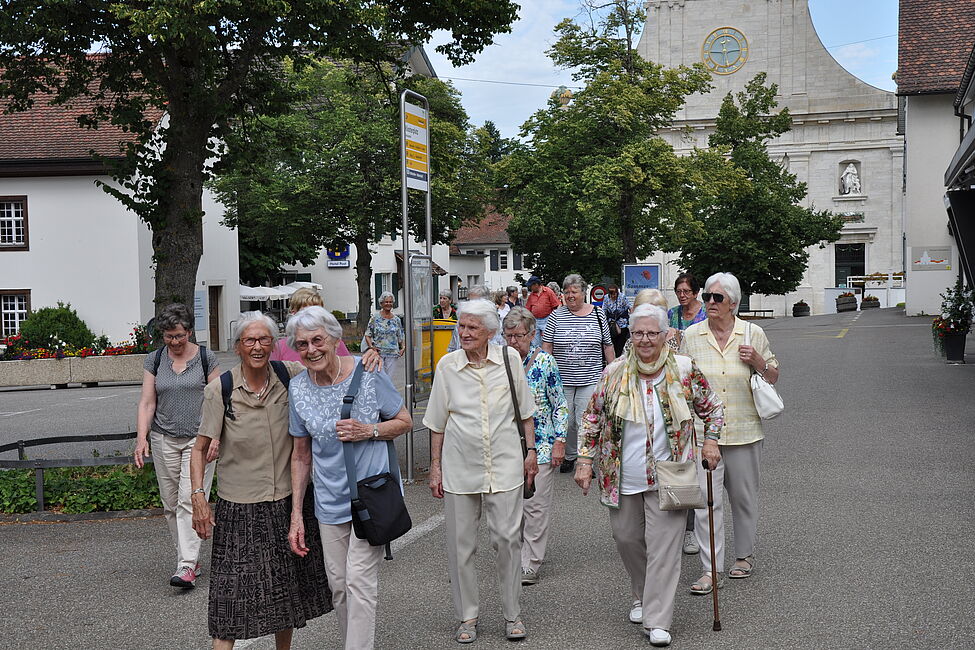 Zu Besuch im Benediktinerkloster in Mariastein