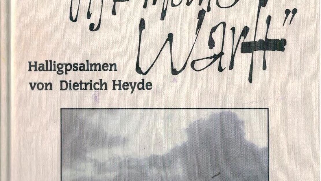 Buchumschlag von Dietrich Heydes «Halligpsalmen»