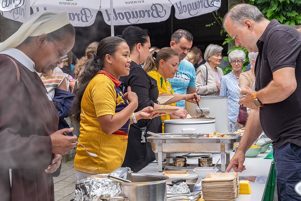 Interkulturelles Buffet