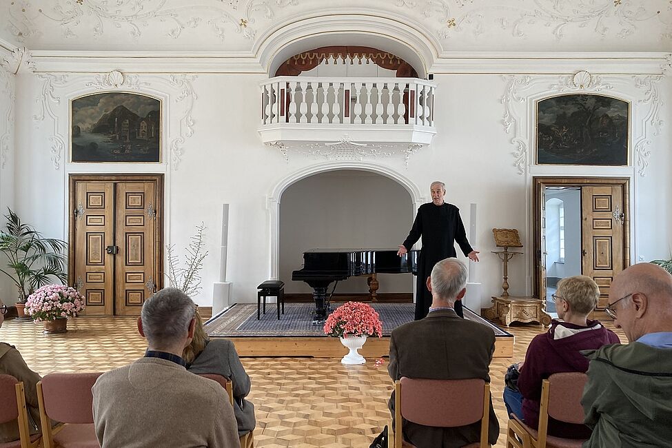 Das Männerforum St. Leodegar zu Besuch im Kloster Engelberg