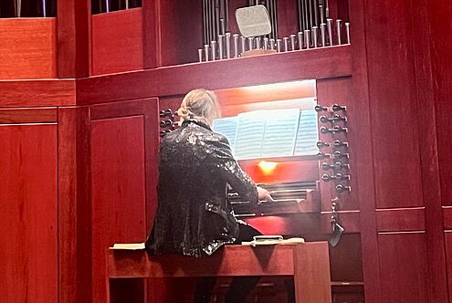 Impressionen des Orgelkonzerts "Träume und Visionen" mit Beat Heimgartner