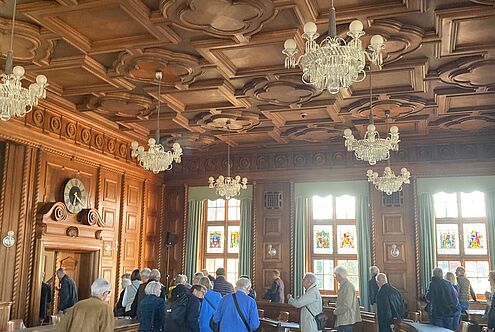 Forum St. Leodegar zu Besuch im Suva Hauptsitz Luzern