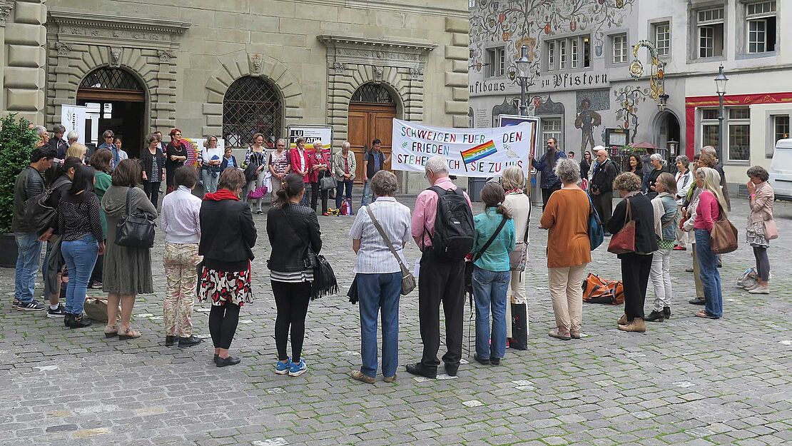 Schweigen für den Frieden
