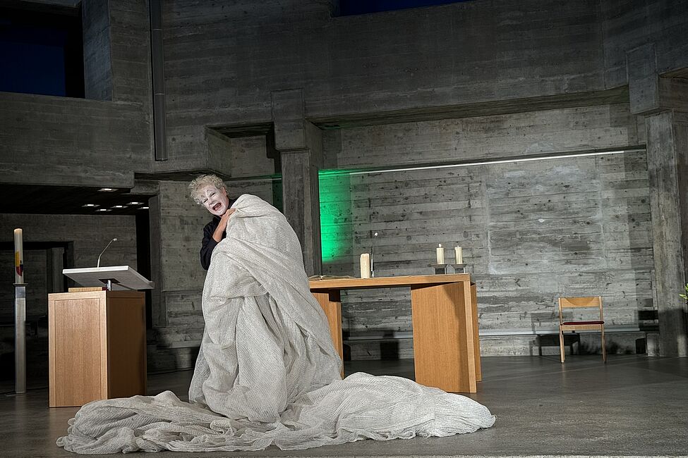 Gottesdienst mit Pantomime