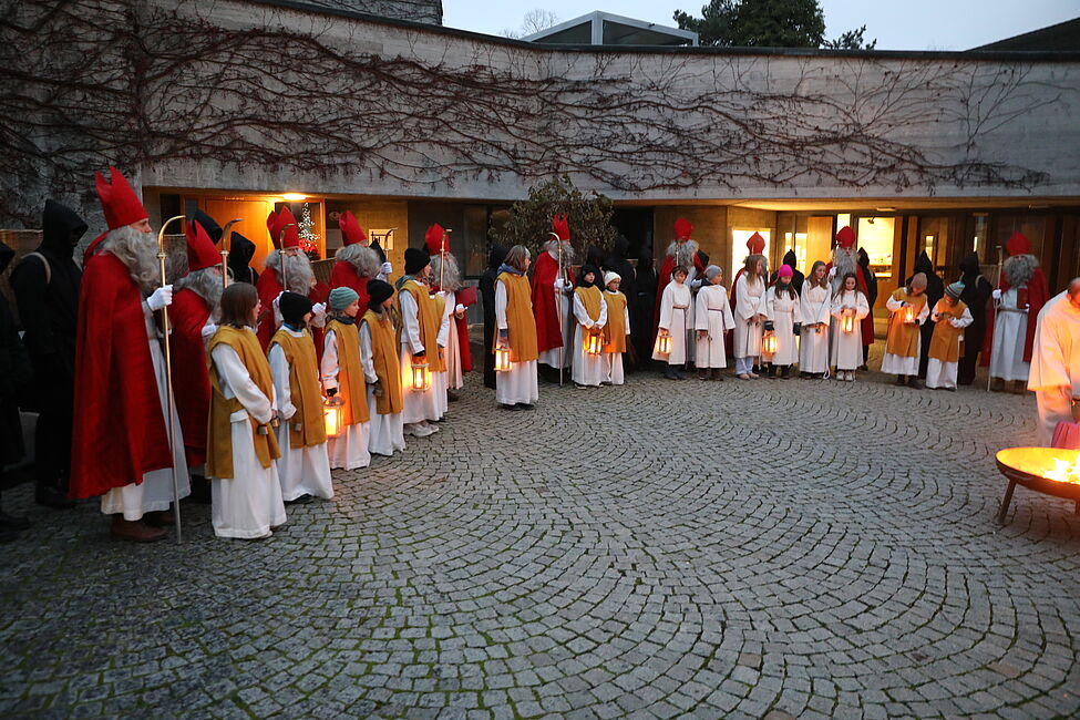 Der Samichlaus ist unterwegs