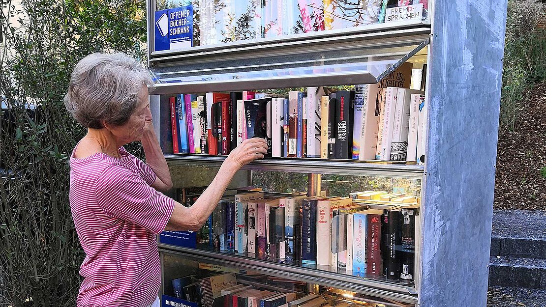 10 Jahre offener Bücherschrank Wesemlin