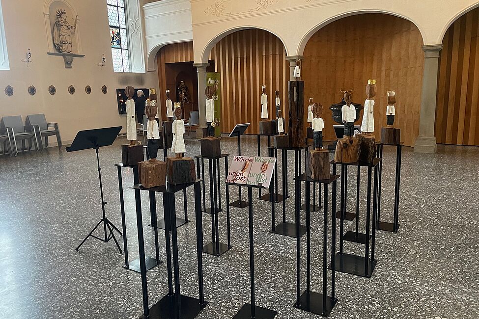 Die Königinnen und Könige sind in der Peterskapelle angekommen!