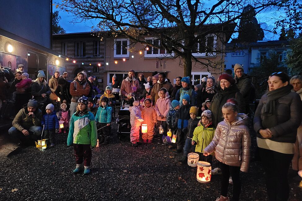 Laternen bringen Licht und Freude