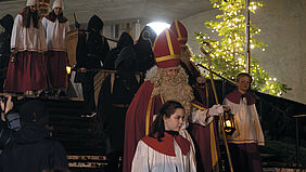 Samichlaus-Auszug in St. Michael und St. Anton