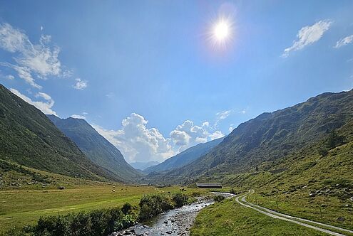 Auf dem Weg zum Gotthard-Pass