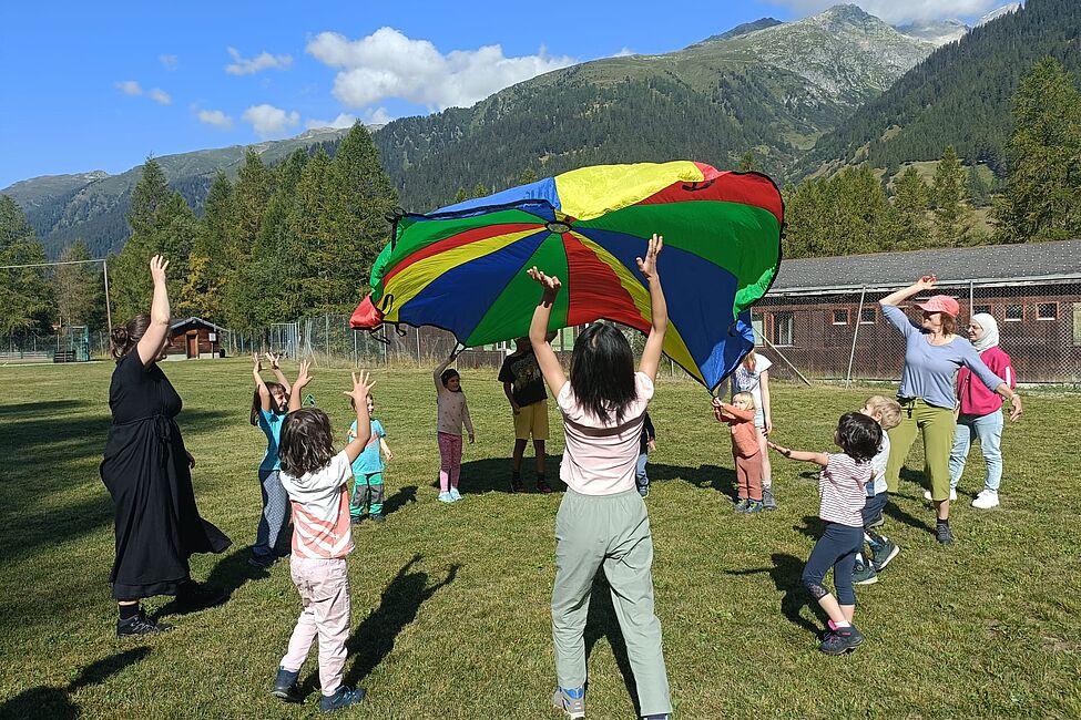 Familienferienlager im Oberwallis der Pfarreien St. Anton-St. Michael