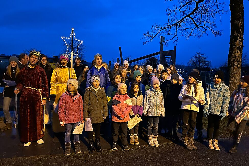 Sternsinger unterwegs