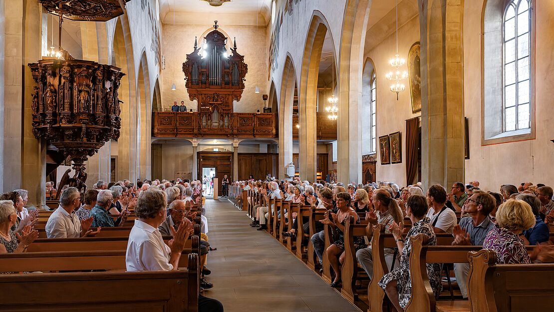 Orgelspaziergang 2022. Foto: Roberto Conciatori