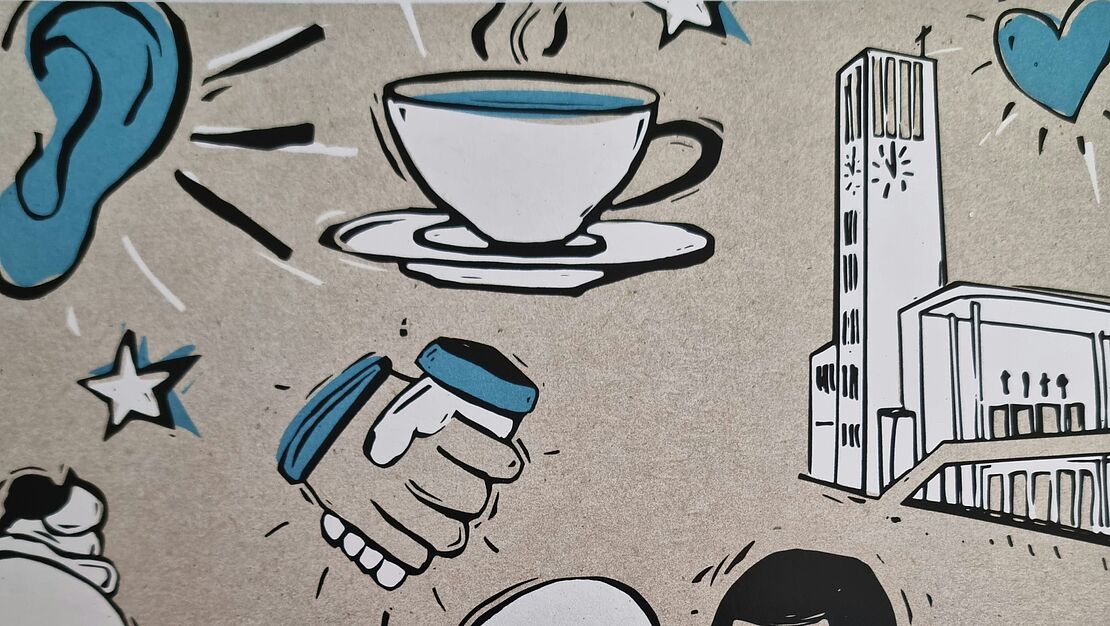Planungsrunde 2027: Erzählcafé 55 plus im Myconiushaus