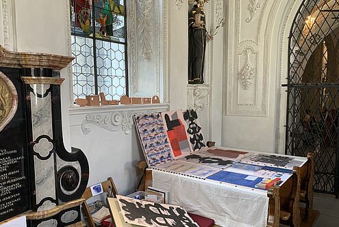Ein Atelier in der Kapelle