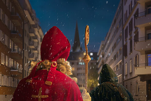 «Niggi Näggi»: SRF1 zeigt Samichlaus-Film mit Pfarrei-Samichläusen