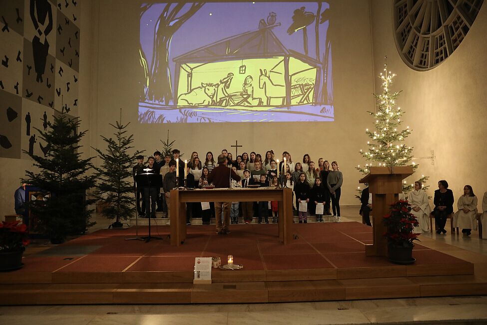 Weihnachts-Familiengottesdienst in St. Anton 