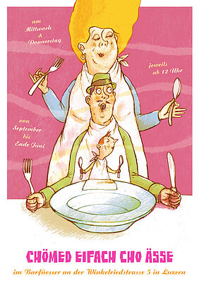 Chömed eifach cho ässe