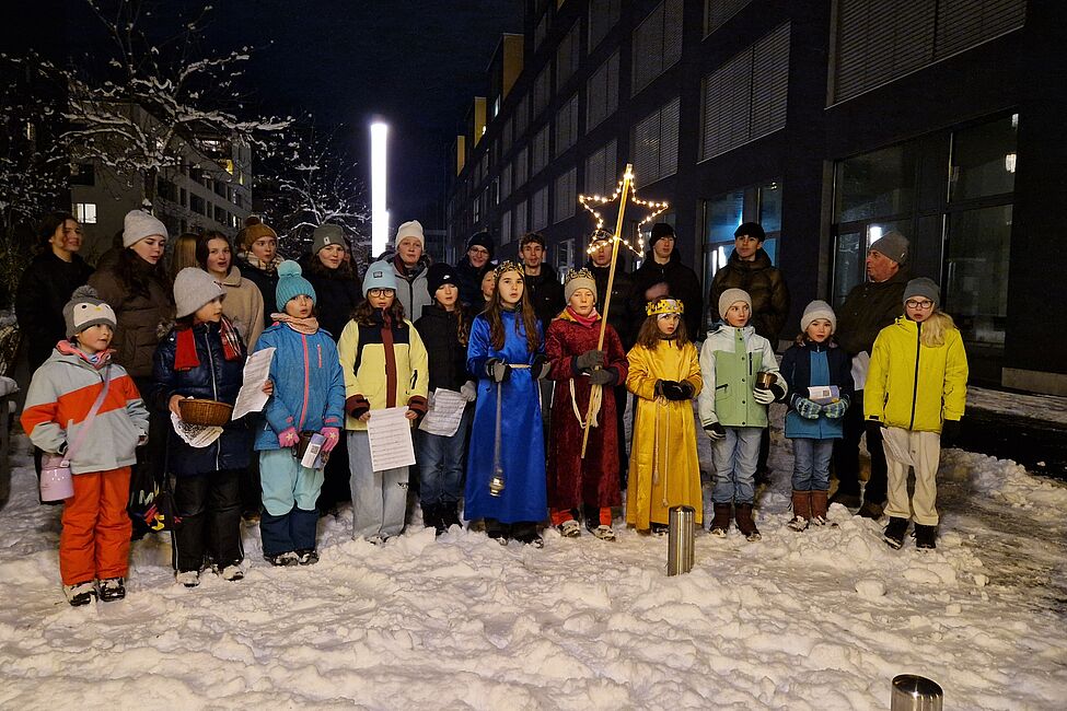 Sternsinger unterwegs