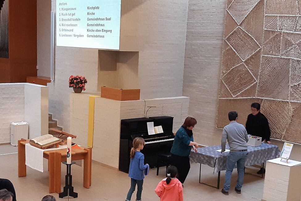 Kirche Kunterbunt zum Thema "Voll unfair"
