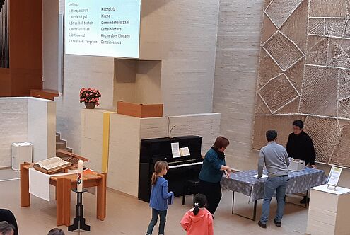 Kirche Kunterbunt zum Thema "Voll unfair"