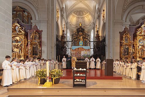 Erstkommunion in der Pfarrei St. Leodegar 