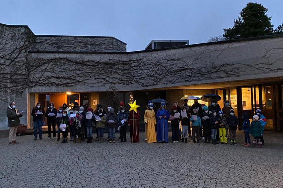 Sternsinger unterwegs