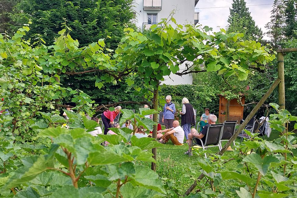 Johannisfeier im Garten