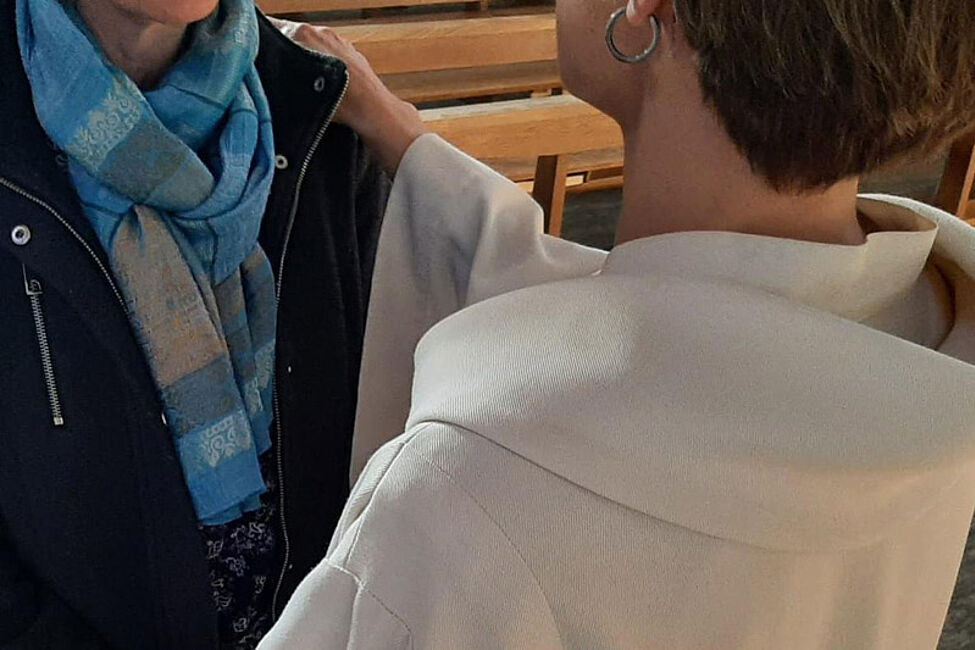 Krankensegnungsfeier mit schlichtem Ritual
